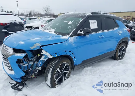 2023 Chevrolet Trailblazer Fwd Rs из США, поврежденный, VIN KL79MTSL8PB092300